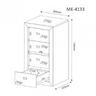 Gaveteiro 4 Gavetas Me4133