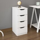 Gaveteiro 4 Gavetas Multivisão Branco