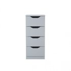 Gaveteiro 4 Gavetas Multivisão Branco