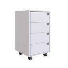 Gaveteiro 4 Gavetas Office  Branco