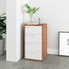 Gaveteiro 4 Gavetas Organizador Para Escritório 63 X 35 Cm Md