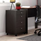 Gaveteiro 4 Gavetas Pegue Leve Casa D Preto