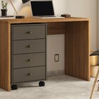 Gaveteiro 4 Gavetas Presence  Amêndola/grafito