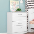 Gaveteiro 4 Gavetas Reyna Branco