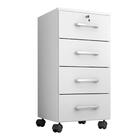 Gaveteiro 4 Gavetas Zurique Branco Trama