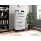 Gaveteiro 4 Gv Paris Branco