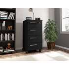 Gaveteiro 4 Gv Paris Preto