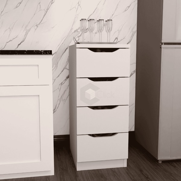 Gaveteiro 4 Para Quarto 72cm