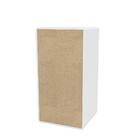 Gaveteiro 5 Gavetas Com Rodízios Politorno Alhena Branco