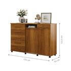 Gaveteiro 5 Gavetas Lavínia Freijo