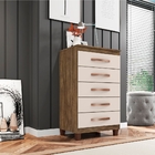 Gaveteiro 5 Gavetas Mansell Teka/champagne