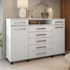 Gaveteiro 7 Gavetas Cali Branco