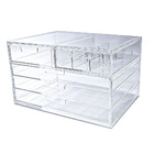 Gaveteiro Acrílico Papelaria Escritório Com5 Gavetas Plan