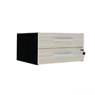 Gaveteiro Aéreo 2 Gavetas Pandin Pe40 - Nogueira