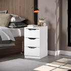 Gaveteiro Ajl 03 Gavetas Branco