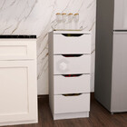 Gaveteiro Ajl 04gavetas Branco Lançamento