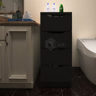 Gaveteiro Ajl 04gavetas Preto