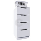 Gaveteiro Ajl 4 Gavetas Branco