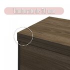 Gaveteiro Alto Arquivo Para Pasta Suspensa Com Chave, Para Es