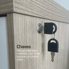 Gaveteiro Alto Arquivo Para Pasta Suspensa Com Chave, Para Es
