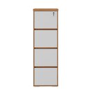 Gaveteiro Alto Arquivo Para Pasta Suspensa Com Chave, Para Es