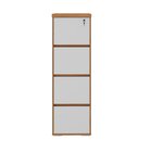 Gaveteiro Alto Arquivo Para Pasta Suspensa Com Chave, Para Es