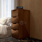 Gaveteiro Armário Mel Multiuso