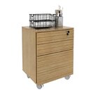 Gaveteiro Arquivo 48,8x64,5cm Com Chave E Rodízio Me4148 Amen