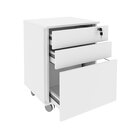 Gaveteiro Arquivo 48,8x64,5cm Com Chave E Rodízio Me4148 Bran