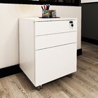 Gaveteiro Arquivo 48,8x64,5cm Com Chave E Rodízio Me4148 Bran