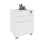 Gaveteiro Arquivo 48,8x64,5cm Com Chave E Rodízio Me4148 Bran