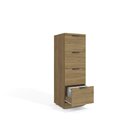 Gaveteiro Arquivo 4 Gavetas  Marrom