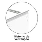 Gaveteiro Arquivo De Aço 4 Gavetas Of04rptcm  Branco