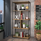 Gaveteiro Arquivo Escritório Office 3 Gavetas Cinza Liso