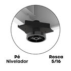 Gaveteiro Arquivo Para Escritório Em Aço 4 Gavetas Branco/pre