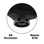 Gaveteiro Arquivo Para Escritório Em Aço 4 Gavetas Preto/lilás