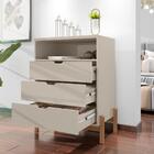Gaveteiro Atalanta 3 Gavetas Off White