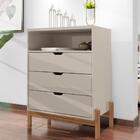 Gaveteiro Atalanta 3 Gavetas Off White