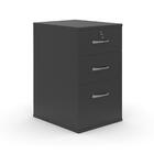 Gaveteiro Bancada Com 3 Gavetas Essenziale Ii Preto