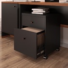 Gaveteiro Berlin Com Duas Gavetas E Pés Em Rodízio - Vianossa