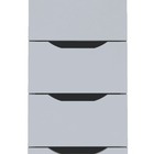 Gaveteiro Branco 72cm Altura Branco