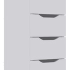 Gaveteiro Branco Para Biblioteca Branco