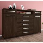 Gaveteiro Cali 2 Portas Ébano