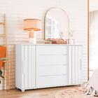 Gaveteiro Cambridge Branco Fosco Liso Nature