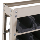 kit Estante Gaveteiro 108/3 Preta Prática Presto