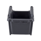 kit Estante Gaveteiro 108/3 Preta Prática Presto