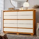 Gaveteiro Com 10 Gavetas Leópolis Cinamomo Off White