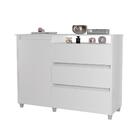 Gaveteiro Com 1 Porta Machida Branco