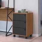 Gaveteiro Com 3 Gavetas Deli Frassino