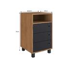 Gaveteiro Com 3 Gavetas Multimóveis Cr25275